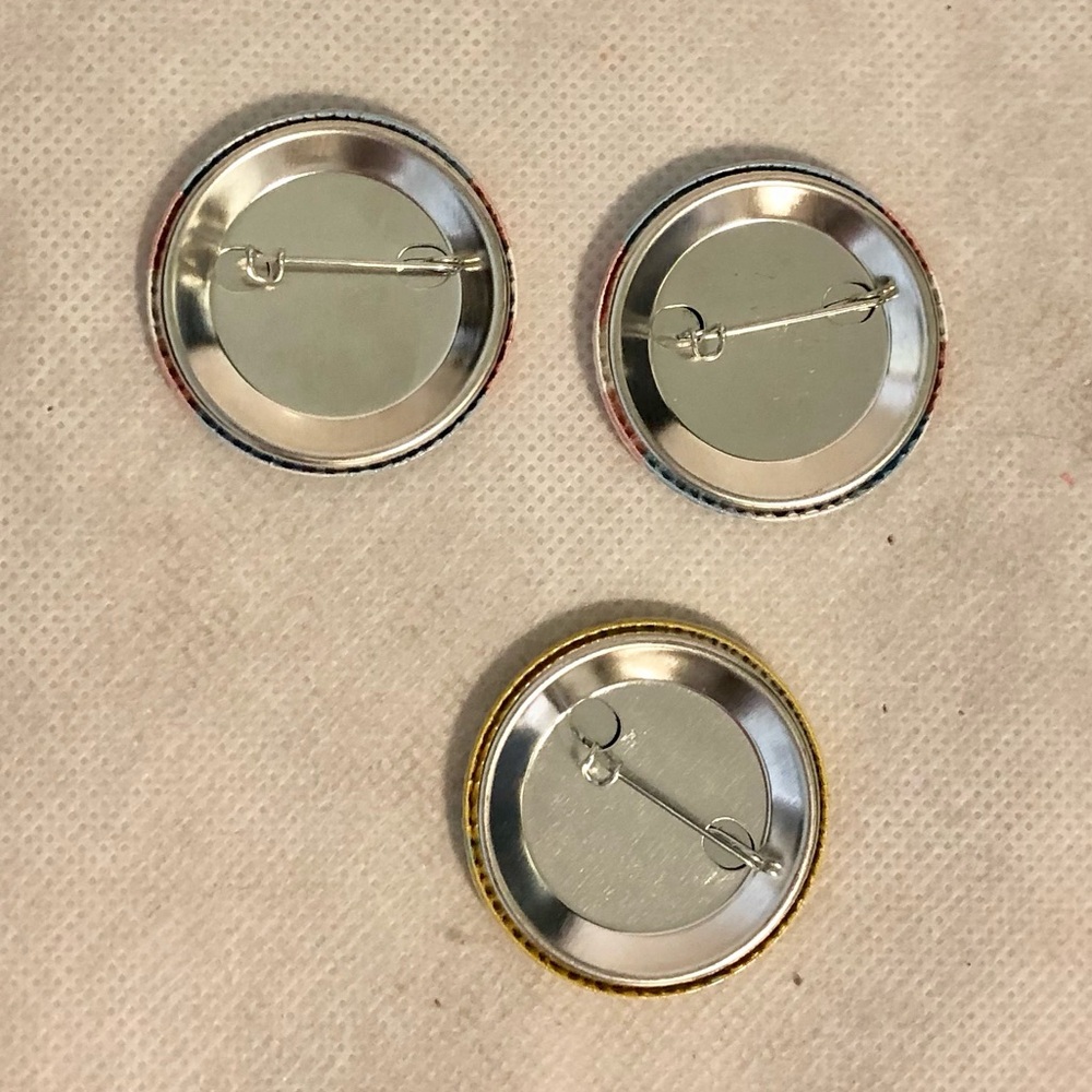 ❤️ Trans Pride Pin Buttons 3 Pack - Picture 2 of 4